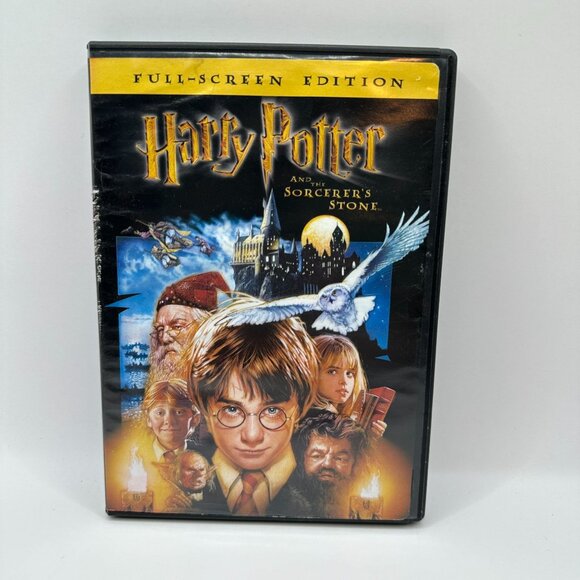 Harry Potter And The Sorcerers Stone Full Screen Edition DVD 2001 PG Warner Bros - Picture 2 of 5